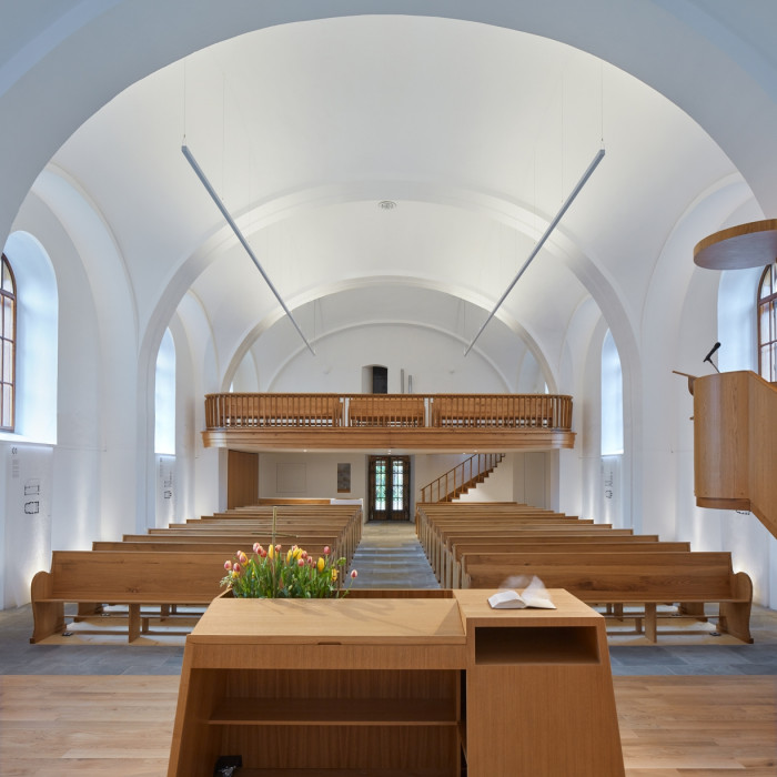 Rekonstrukce evangelického kostela v Hodslavicích, studio OBJEKTOR