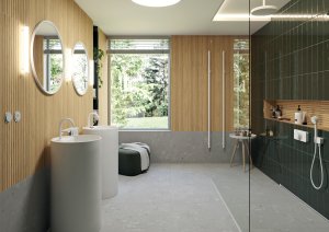Kombinace sérií Compila, Plywood a Castone