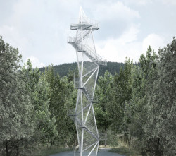 Tomáš Beneš, Vyhliadková věža na Dubni // 3. místo – foto