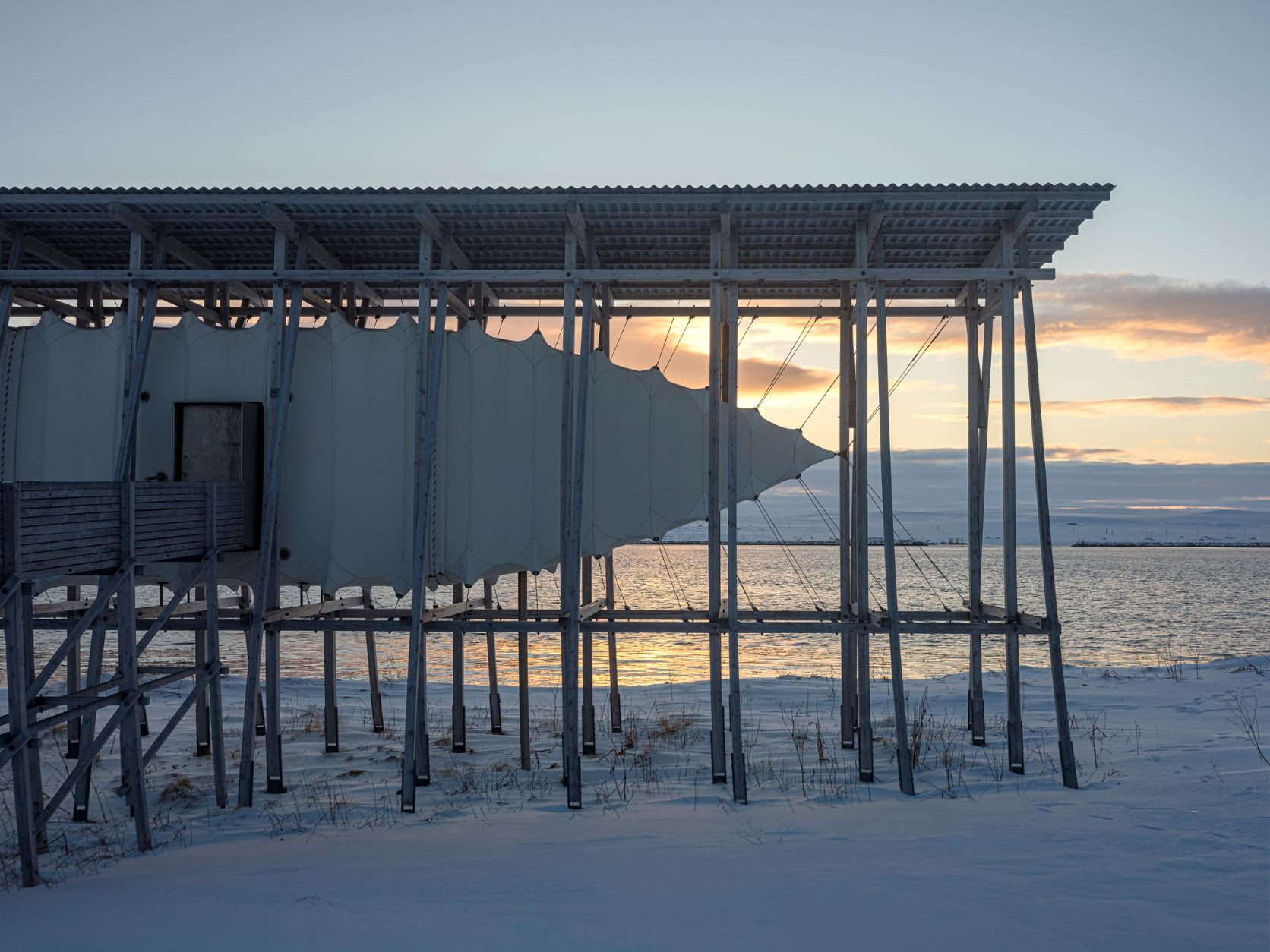 Steilneset Memorial v Norsku od Petera Zumthora