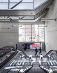 Stanice metra Loren od Arne Henriksen Arkitekter a MDH Arkitekter