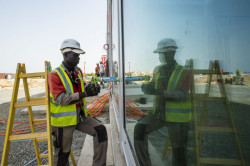 Letiště Saint-Louis v Senegalu z modulů KOMA Modular