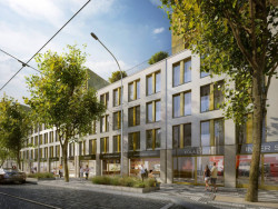 Studentské bydlení v Praze-Holešovicích THE FIZZ, Pavel Hnilička Architekti.