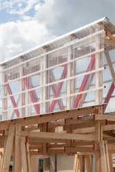 Pavilon Lighthouse od GRAU Architects v maďarském městě Ipolytarnóc