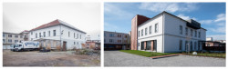 Akademie Madeta, +arch studio - foto před a po rekonstrukci