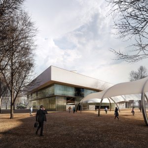 Návrh přestavby pavilonu Z na Výstavišti v Českých Budějovicích, A8000.