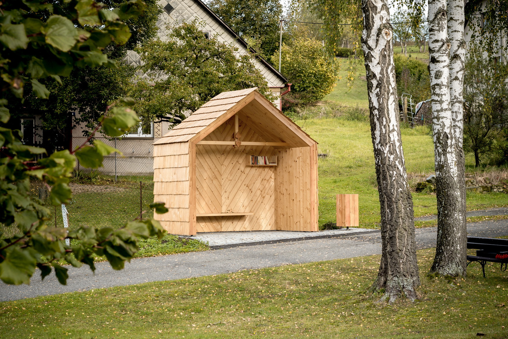 Autobusová zastávka Kukačka - DPA © David Ptáček