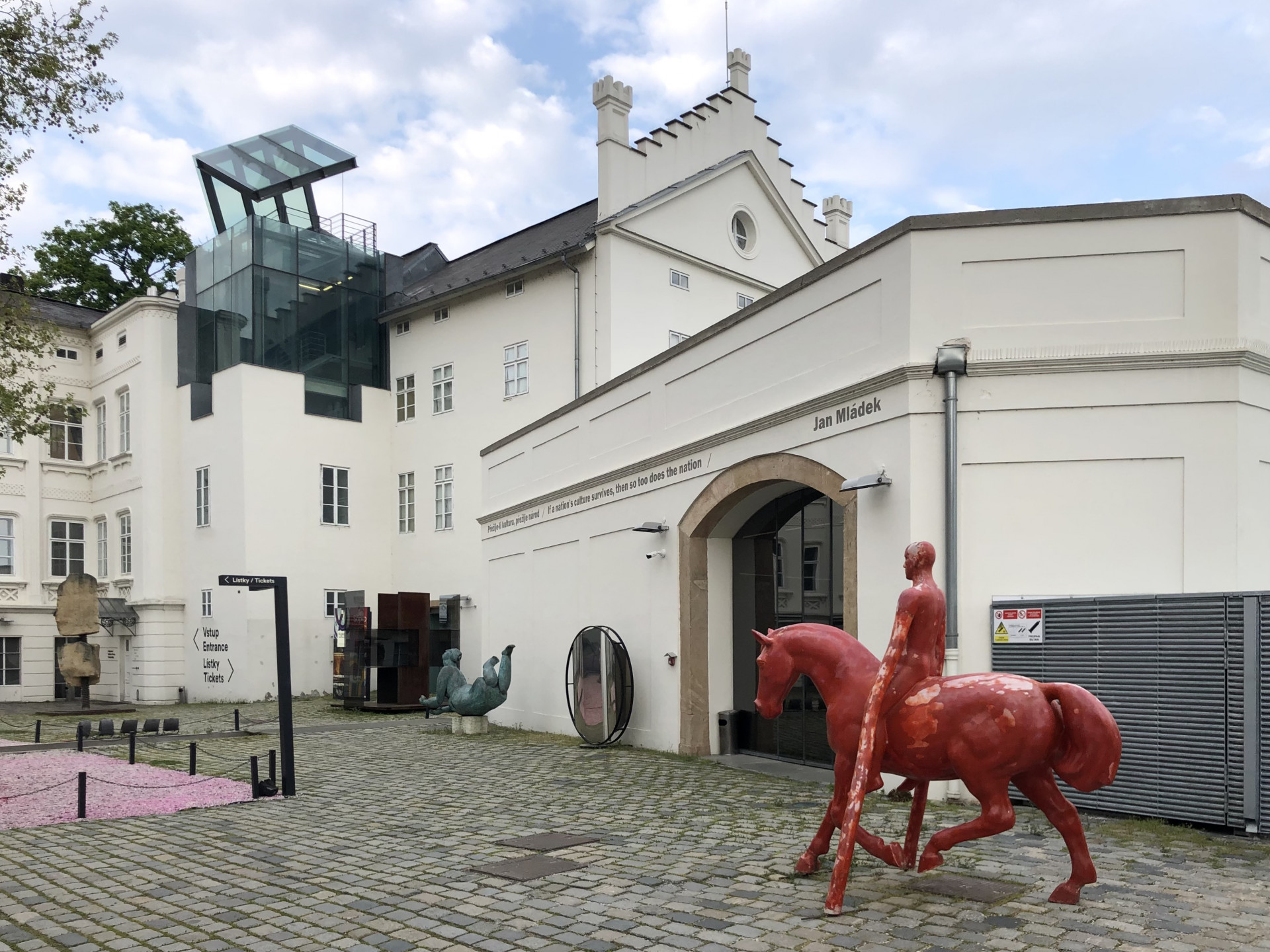 Dnešní podoba Musea Kampa v Praze