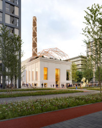 Nová Zbrojovka - Kotelna, vizualizace