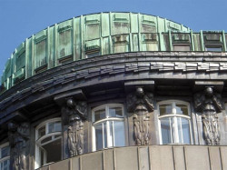Jože Plečnik, Zacherlův palác, detail - foto