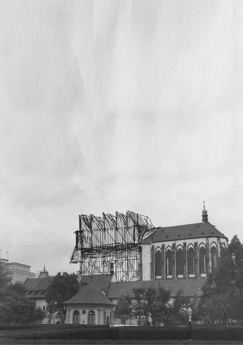 Dostavba kostela Panny Marie Sněžné, Miroslav Pazdera