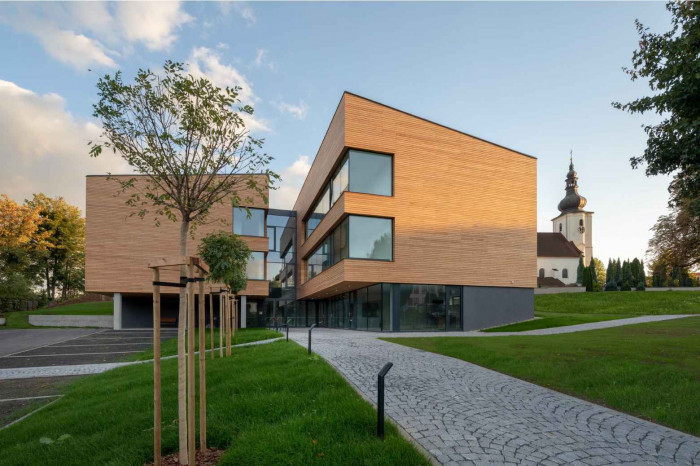 Bytový dům pro seniory ve Staříči od Kamil Mrva Architects