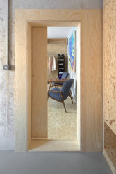 architectureMADE, rekonstrukce bytu paneláku v Plzni, foto