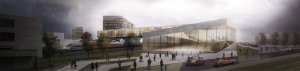 Budoucnost centra Brna: Plasma studio (IT), pohled na přednádražní prostor // finalista – foto