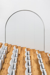 Koncertní síň Otakara Jeremiáše v kostele sv. Anny po rekonstrukci od studia A8000