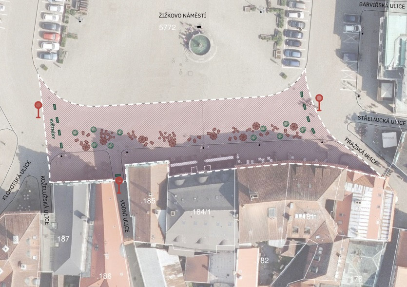 Výkres projektové dokumentace (Vítězné projekty soutěže z roku 2024)