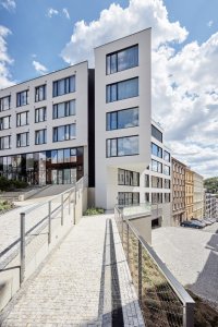 Holečkova House a její napojení na Rezidence Sacre Coeur II