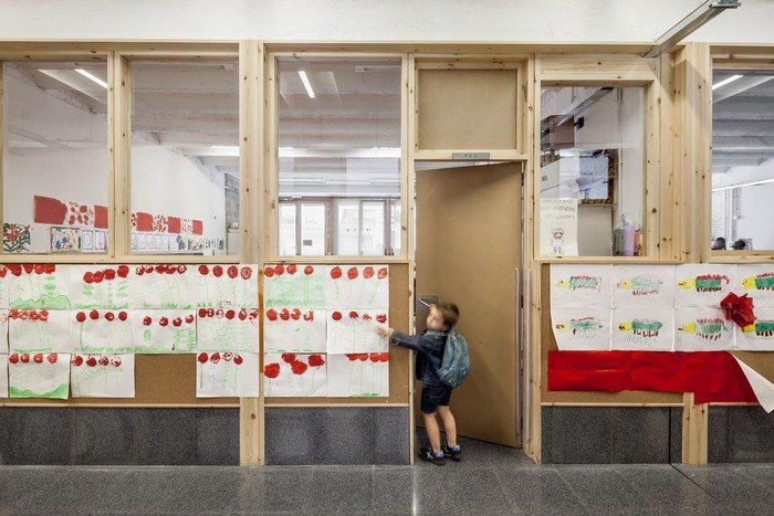 Škola v Barceloně od Harquitectes