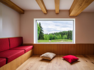 Interiér (Zářivý sudetský dům; No Architects)