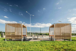 Modulární systém řady Y od Egoé posunuje dosavadní hranice využití venkovního prostoru. (na obrázku řada Public)