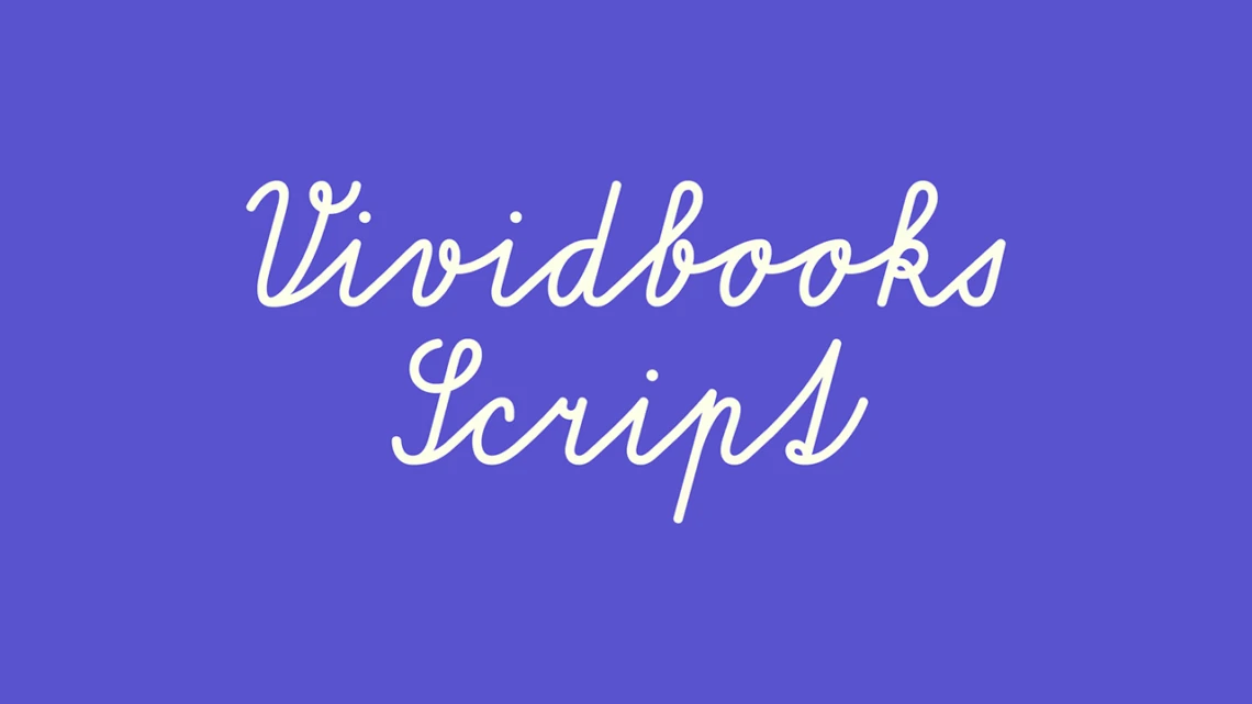 Nové písmo navrhla typografka Petra Dočekalová pro VidivBooks.