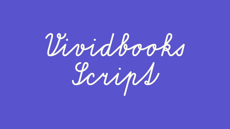Nové písmo navrhla typografka Petra Dočekalová pro VidivBooks.