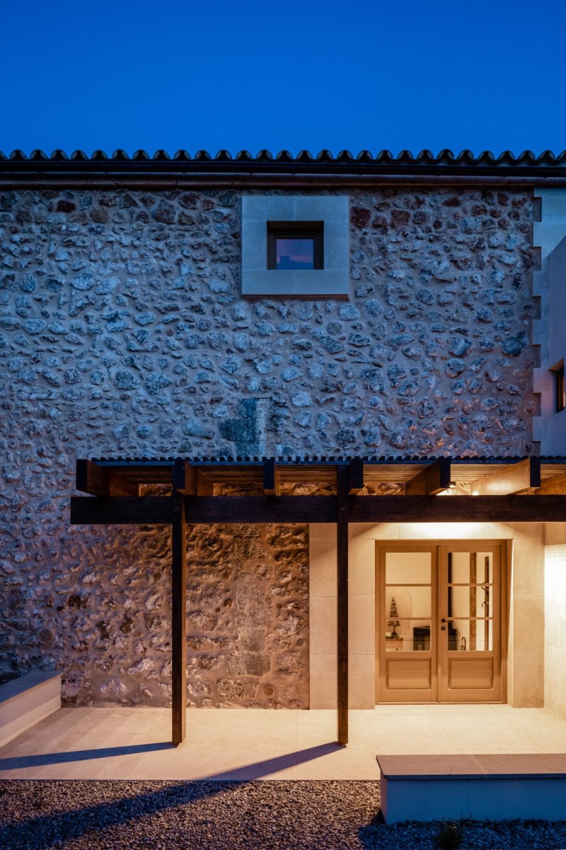 Nový vstup severním směrem.(Farma Sa Taronja, Beef architekti)