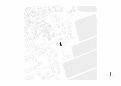 Dům na svahu, Bialucha Architektur - situace