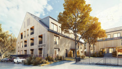 Penzion Kvilda, vizualizace, MS plan / Tomáš Filgas, Pavel Hřebecký, Simona Pacáková, Michal Šourek