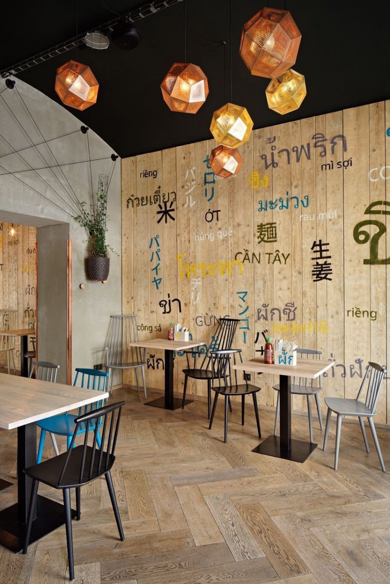 Kryštof Blažek, Interiér restaurace Modrý Zub - foto