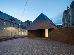 Herzog & de Meuron, Musée Unterlinden Extension, schéma – foto