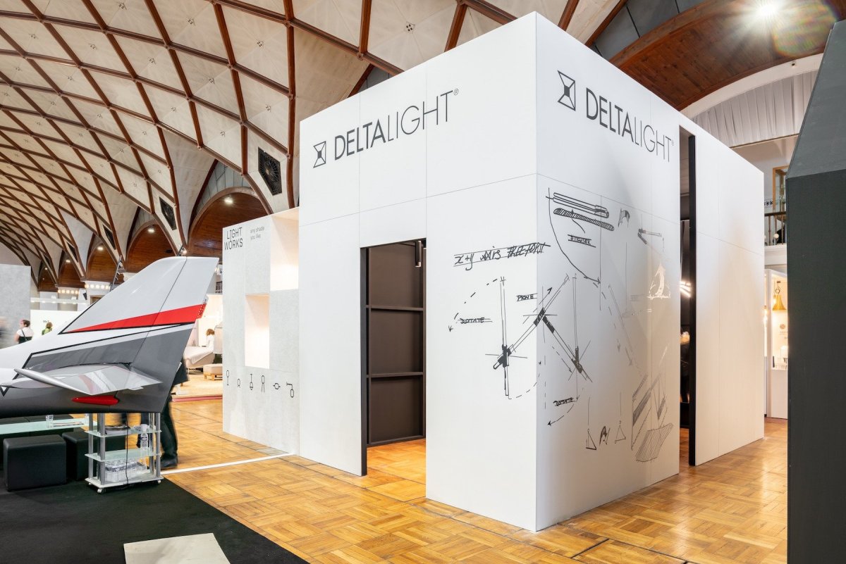 Svítidla Light Works na Designbloku 2018.