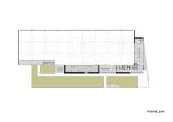 Sportovní hala města Plzeň, Projectstudio8: Půdorys 2.NP