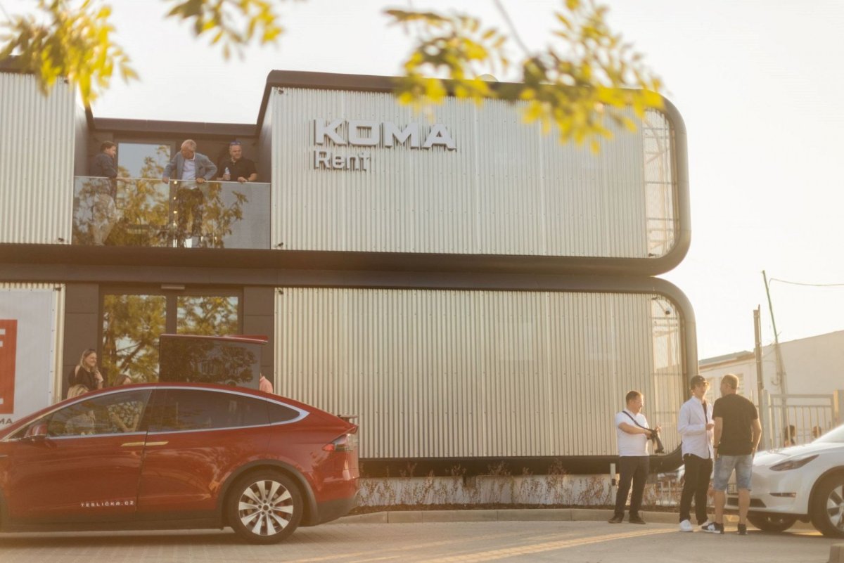 Nová pobočka KOMA Rent. Foto