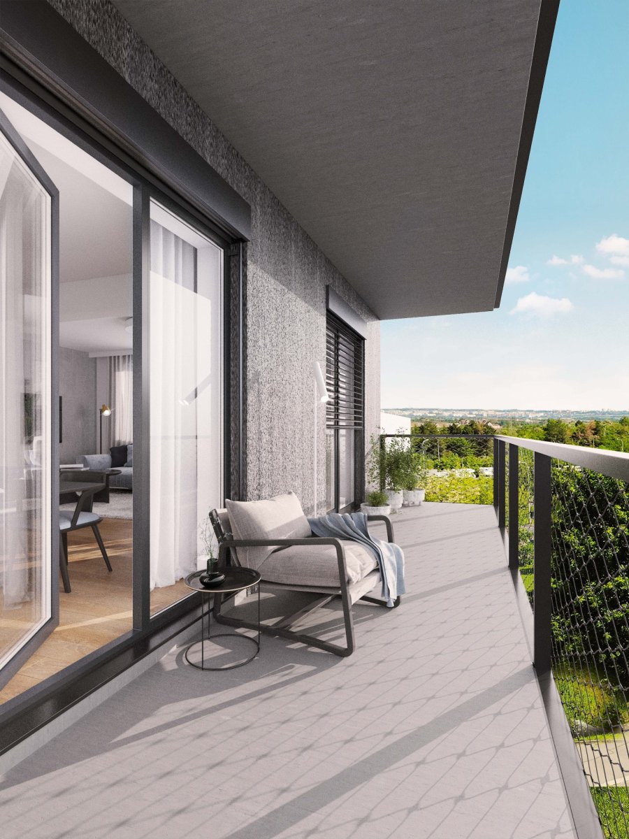 SCHINDLER SEKO ARCHITEKTI navrhli prefabrikovaný bytový dům polyfunkčního charakteru Happi Milánská v Horních Měcholupech
