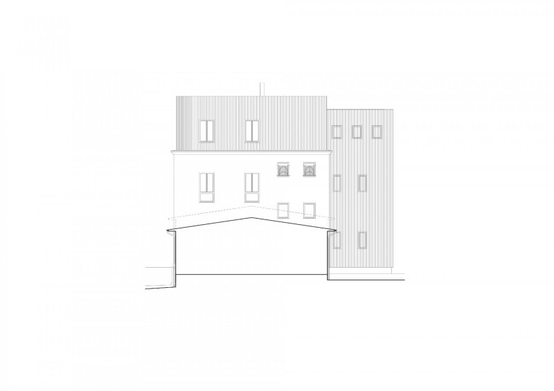ZŠ Oslavice, David Prudík architekti, pohled jihovýchodní