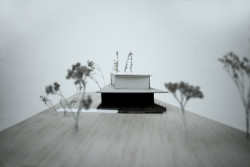 Letní dům u Štěchovic, Znamení čtyř - architekti, model