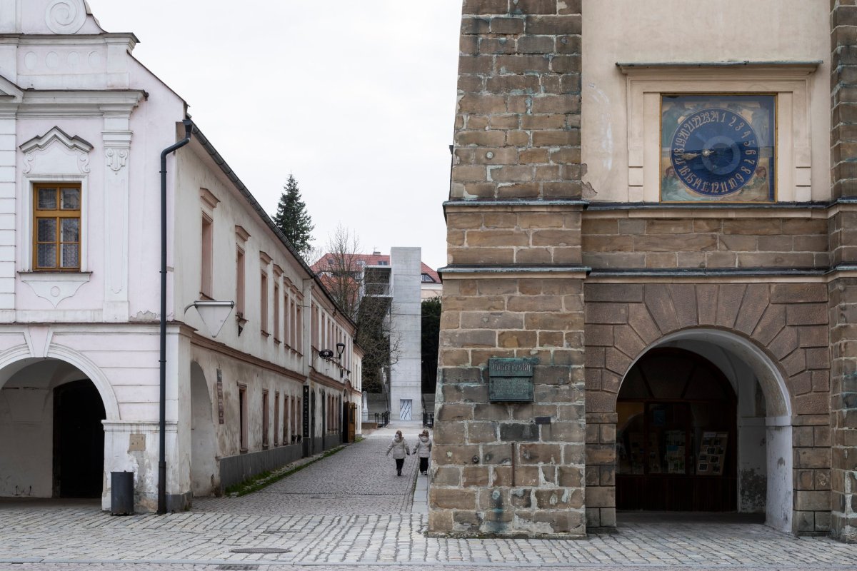 Lávka v Litomyšli od EHL & KOUMAR ARCHITEKTI
