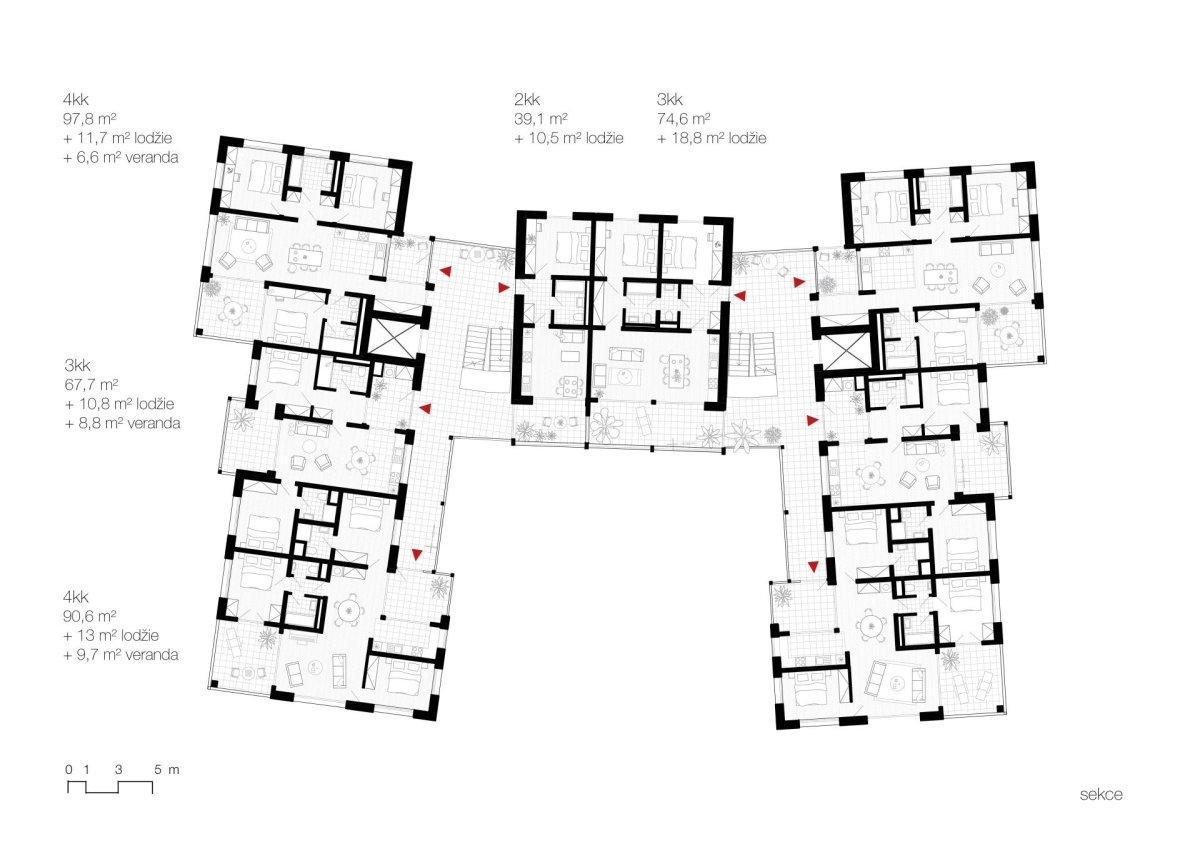 Kategorii Architektura jednotlivci ovládla Eliška Cibulková se svým projektem bydlení Libeň.