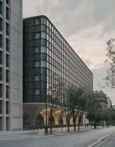 Proměna správní budovy v Paříži od David Chipperfield Architects