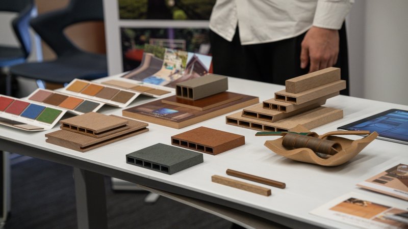 Přírodní materiál resysta imitující dřevo se dá využít jak ve stavebnictví, tak v interiérech nebo na zahradách.