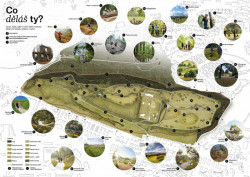 Urbanisticko-krajinářská studie Vidoule (ne)změněná, situace.