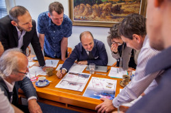 Zasedání poroty studentské architektonické soutěže ModulArch – foto