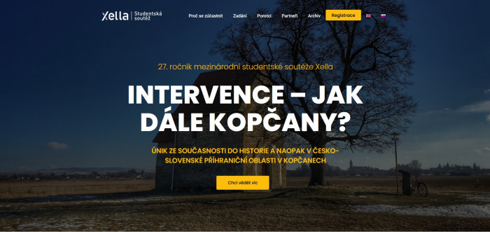 27. ročník Mezinárodní studentské soutěže na téma INTERVENCE – JAK DÁLE KOPČANY?