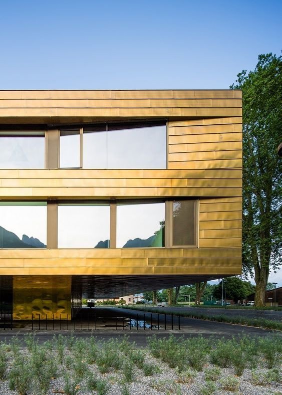 BERREL BERREL KRÄUTLER AG, ARCHITEKTEN ETH BSA SIA, střední škola ve Vouvry, foto