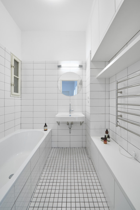 Byt Vinohrady I, 0,5 Studio/ MgA. Pavel Nový, MgA. Vít Svoboda