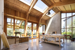 Hlavní obytný prostor (Dům Na větru, A1 architects)