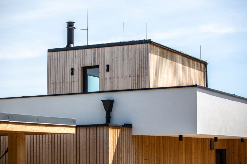 Vila Sobeš v Sedlešovicích, arch. návrh: Noa architekti, generální dodavatel stavby: VESPER HOMES
