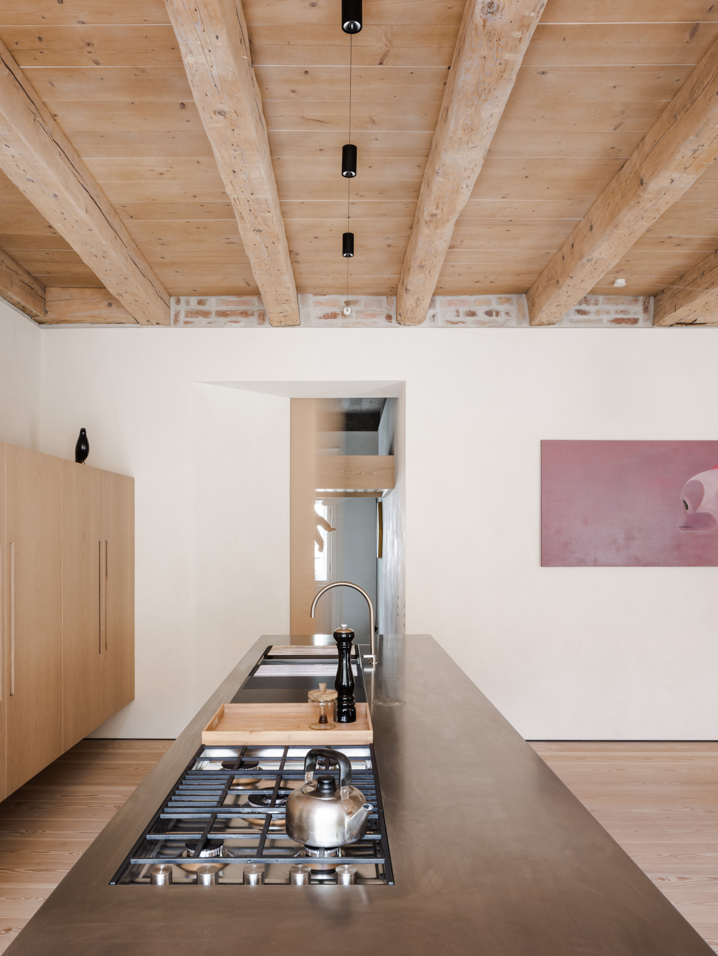 Byt v Bratislavě na Starém Mestě - rekonstrukce podle návrhu Martina Skočka