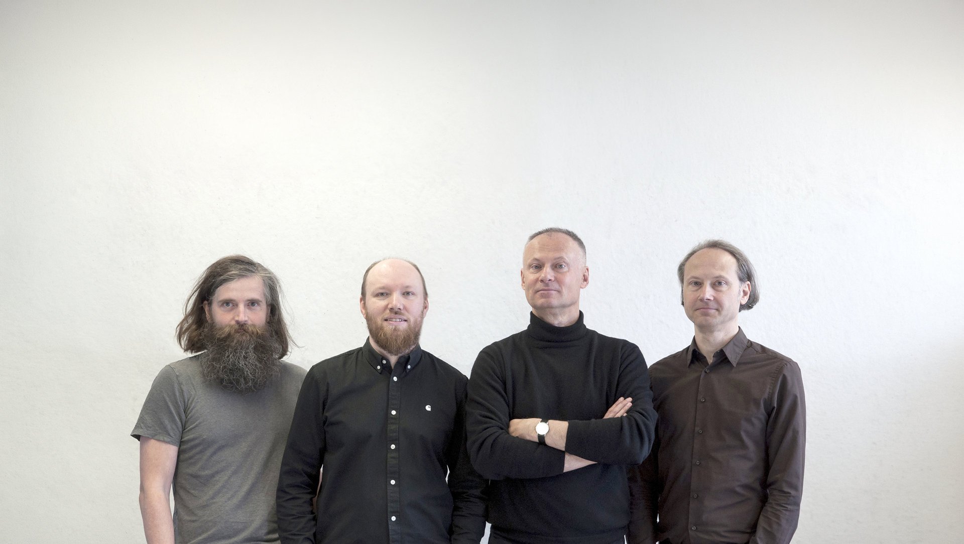 Zleva Jan Ptáček, Vojtěch Jeřábek, Marek Chalupa, Štěpán Chalupa